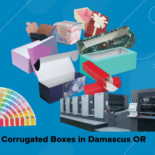 Corrugated boxes in damascus or