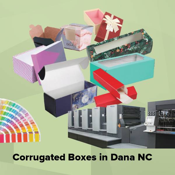 Corrugated boxes in dana nc