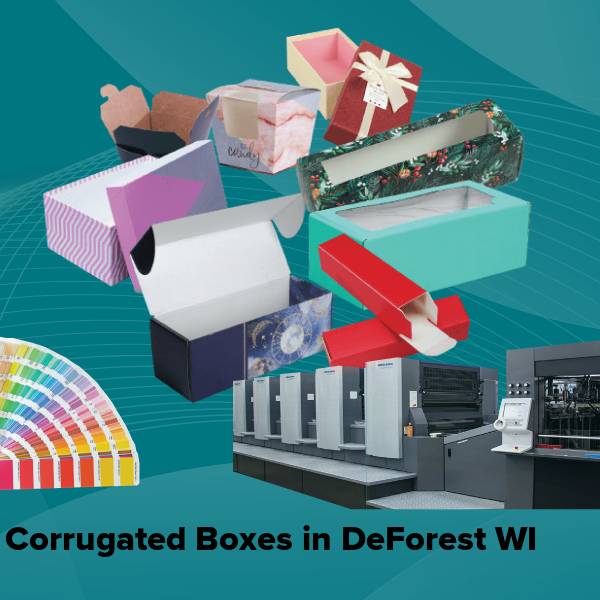 Corrugated boxes in deforest wi