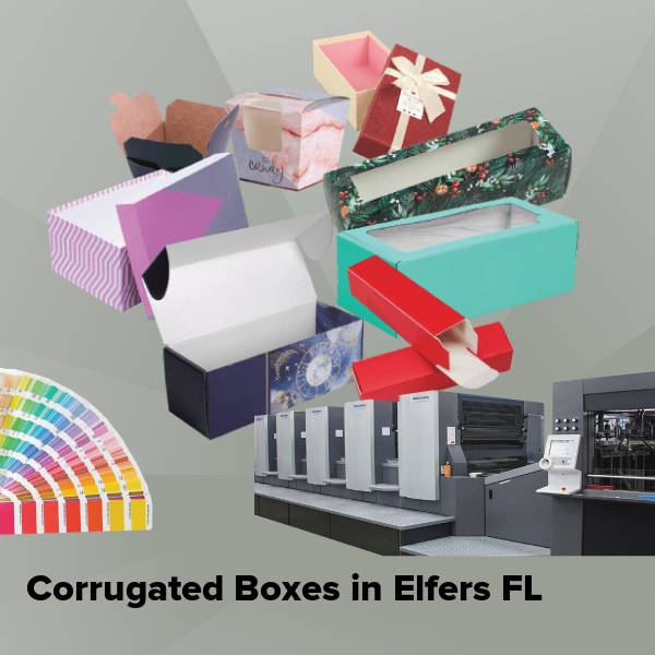 Corrugated boxes in elfers fl