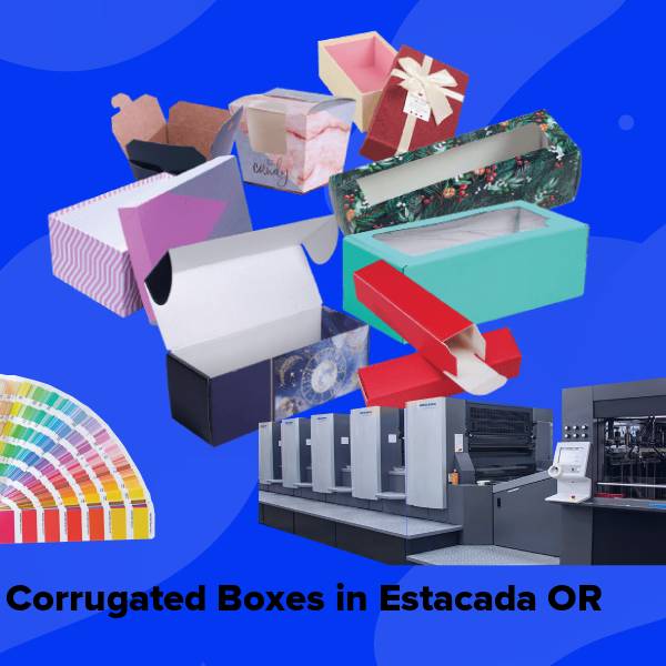 Corrugated boxes in estacada or