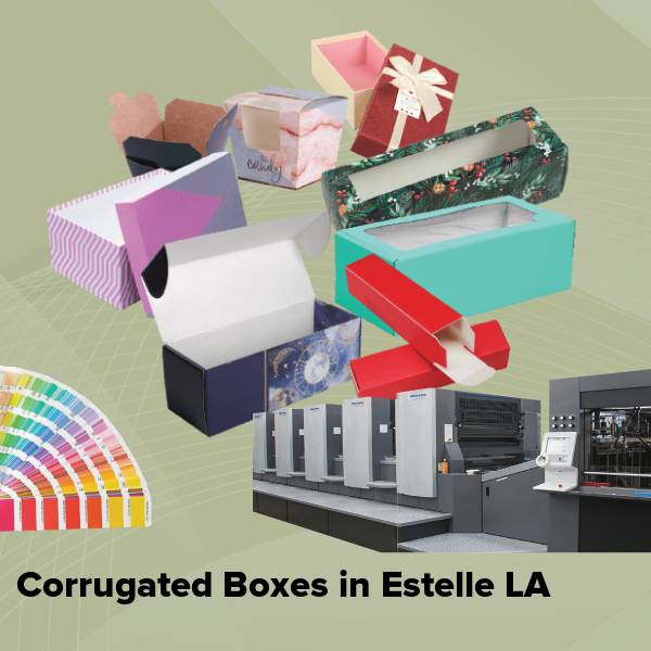 Corrugated boxes in estelle la