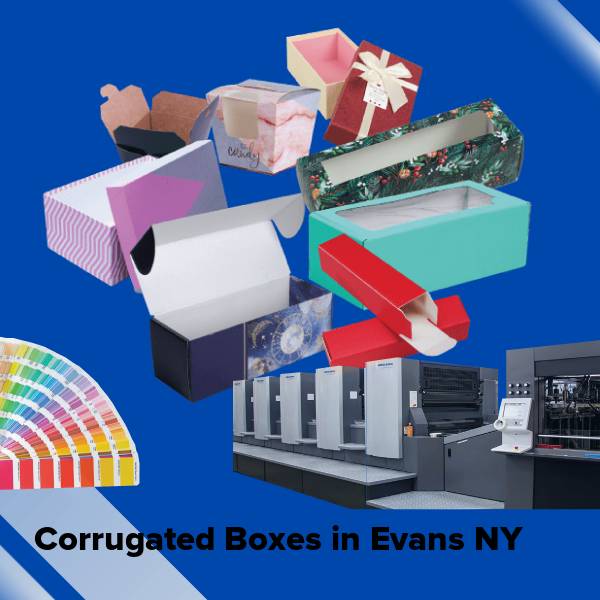 Corrugated boxes in evans ny