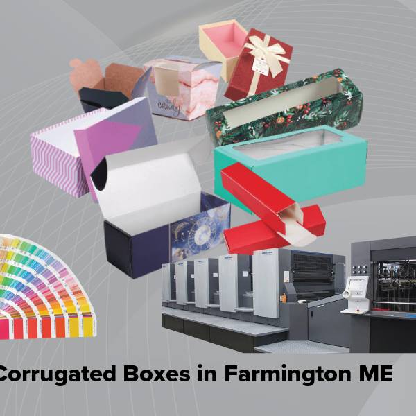 Corrugated boxes in farmington me