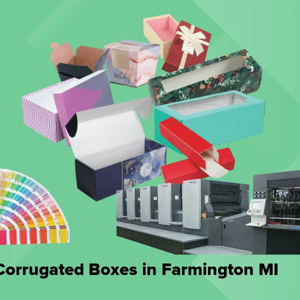 Corrugated boxes in farmington mi