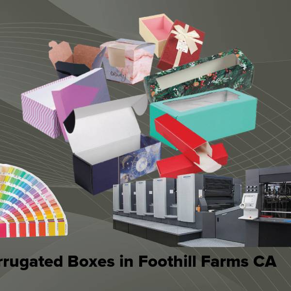 Corrugated boxes in foothill farms ca