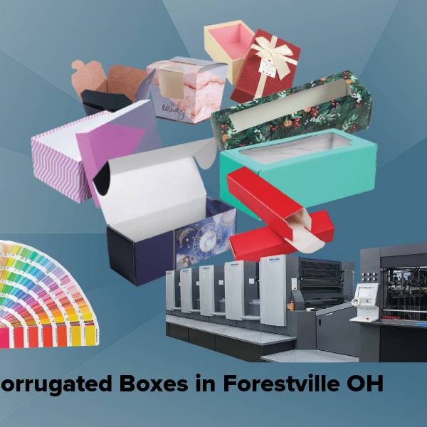 Corrugated boxes in forestville oh