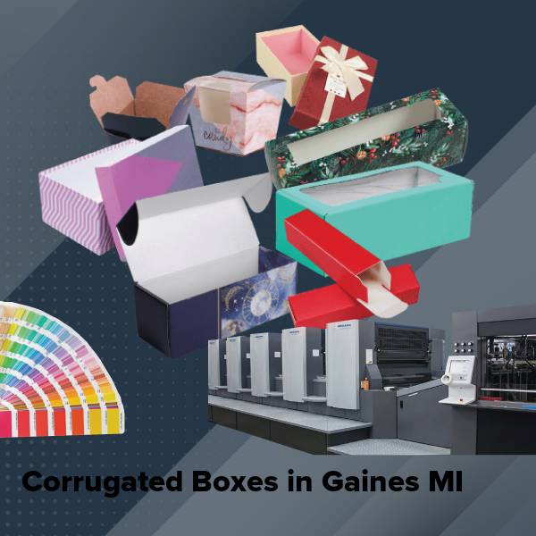 Corrugated boxes in gaines mi