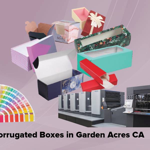 Corrugated boxes in garden acres ca