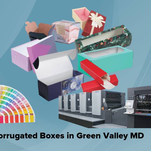 Corrugated boxes in green valley md