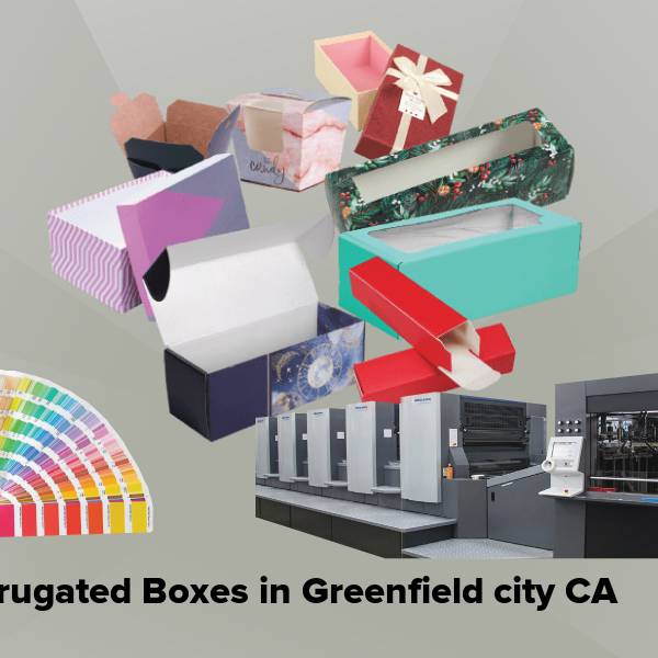 Corrugated boxes in greenfield city ca