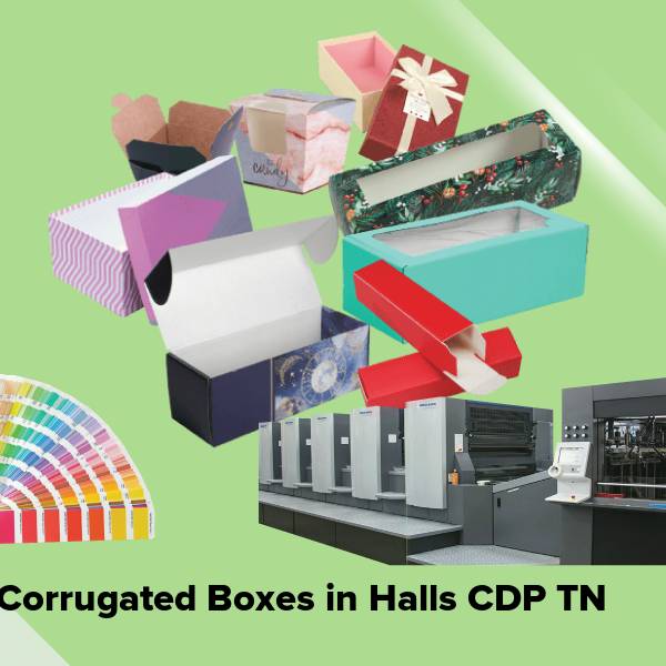 Corrugated boxes in halls cdp tn