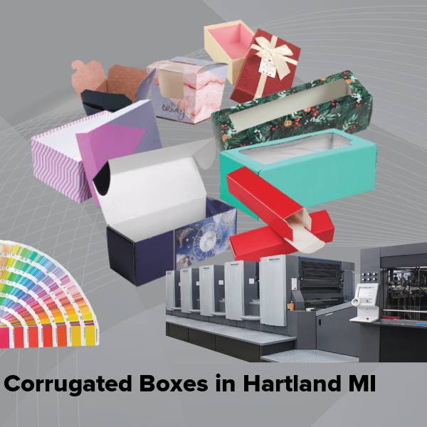 Corrugated boxes in hartland mi