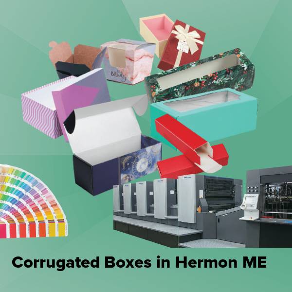 Corrugated boxes in hermon me