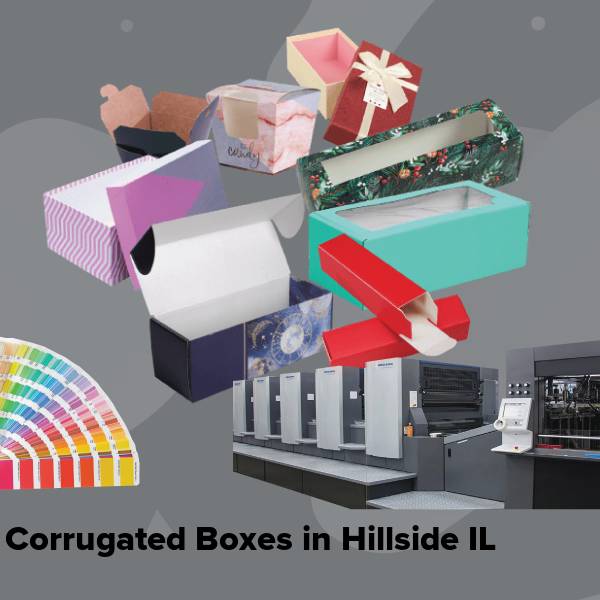 Corrugated boxes in hillside il