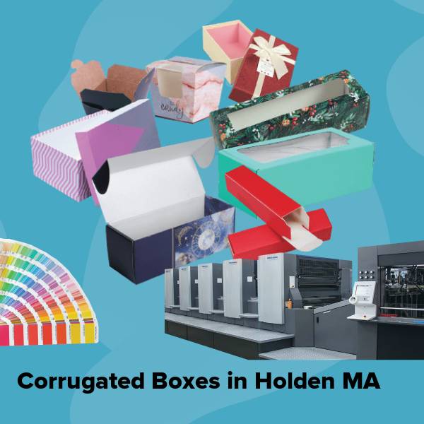 Corrugated boxes in holden ma