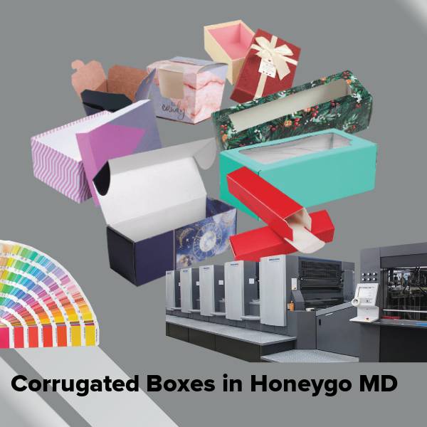 Corrugated boxes in honeygo md