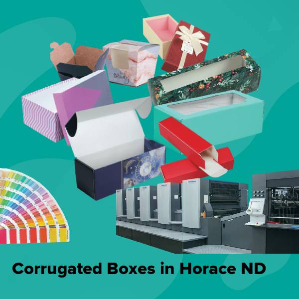 Corrugated boxes in horace nd