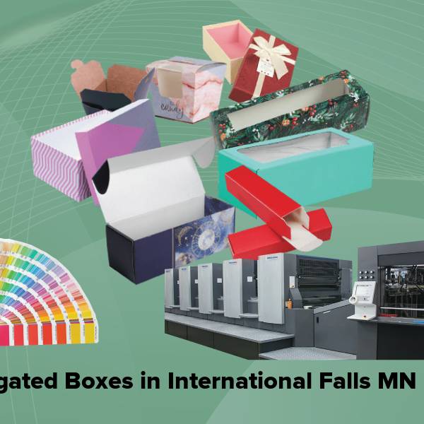 Corrugated boxes in international falls mn