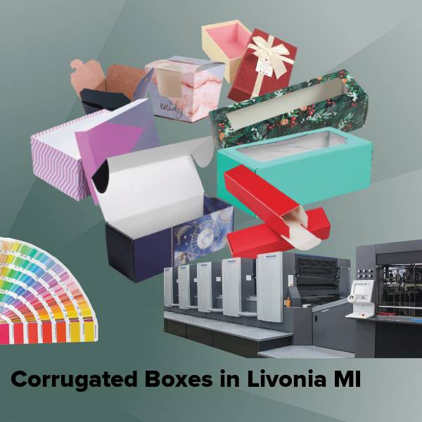 Corrugated boxes in livonia mi
