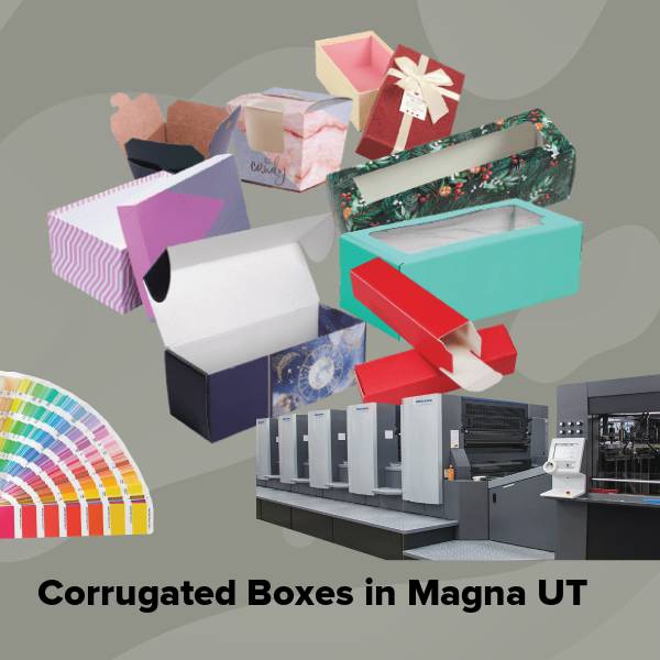 Corrugated boxes in magna ut