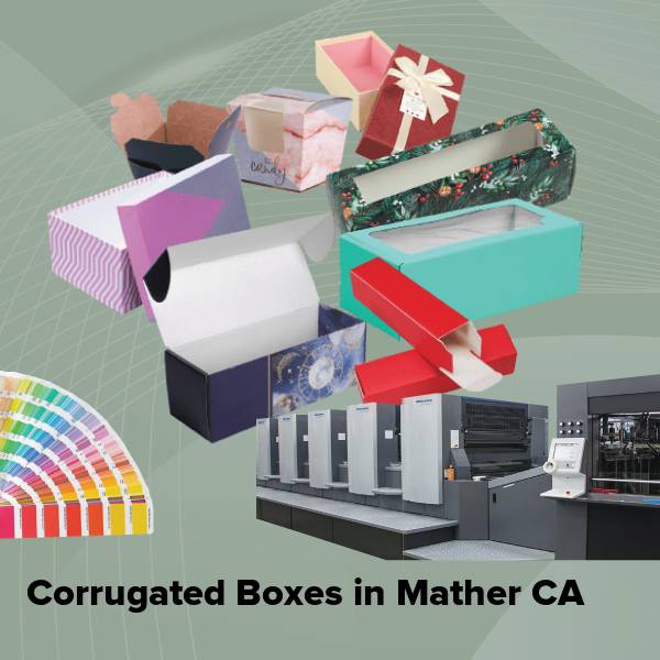 Corrugated boxes in mather ca