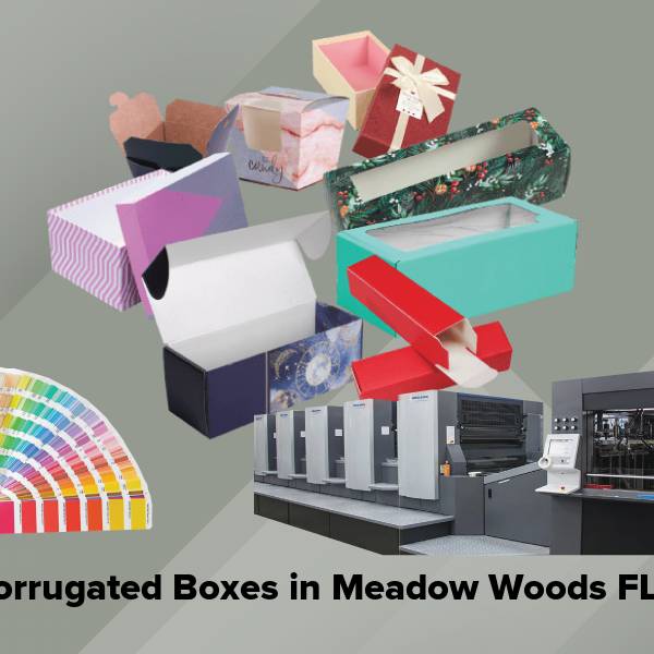 Corrugated boxes in meadow woods fl