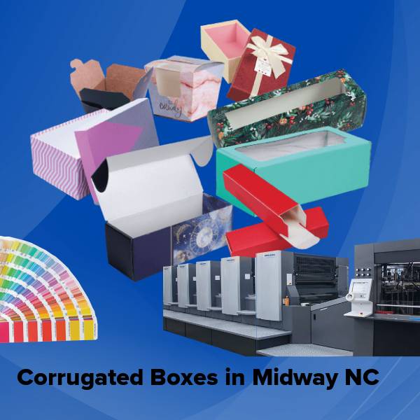 Corrugated boxes in midway nc