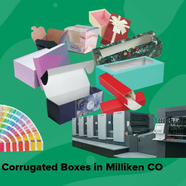 Corrugated boxes in milliken co