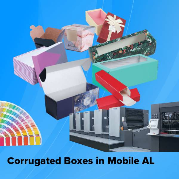 Corrugated boxes in mobile al