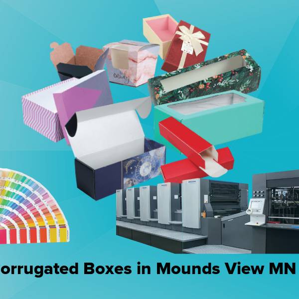 Corrugated boxes in mounds view mn