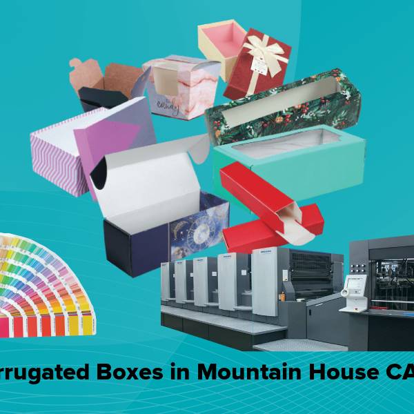 Corrugated boxes in mountain house ca