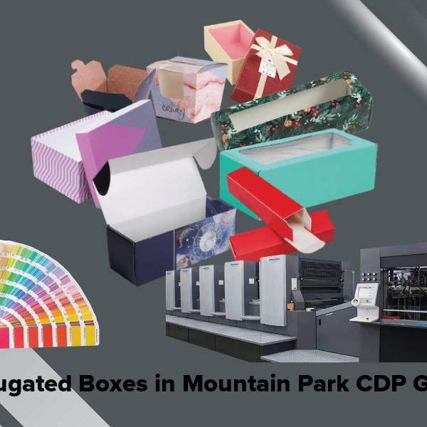 Corrugated boxes in mountain park cdp ga