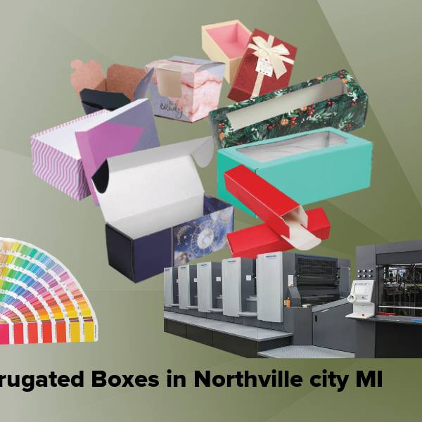 Corrugated boxes in northville city mi