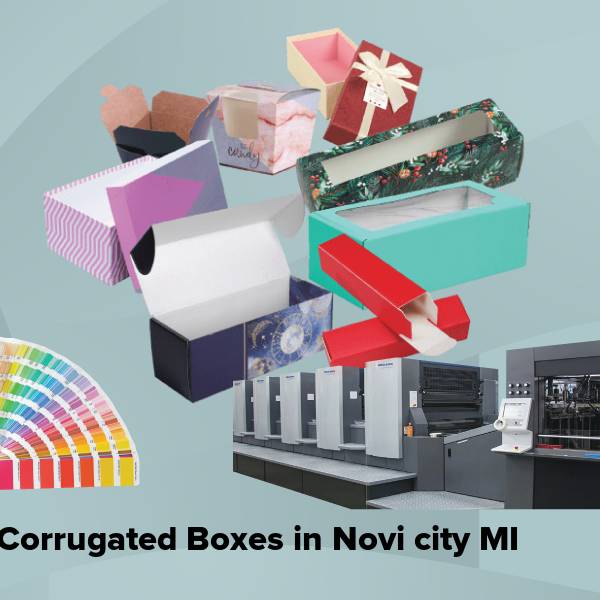 Corrugated boxes in novi city mi