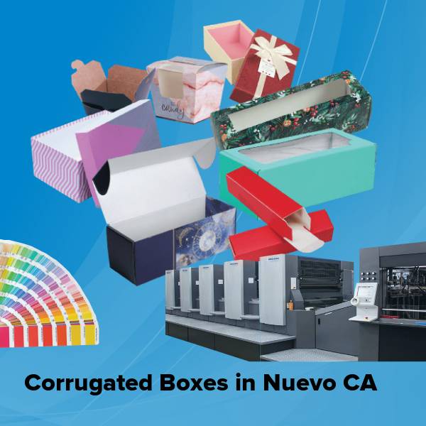 Corrugated boxes in nuevo ca