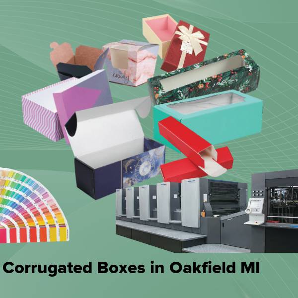 Corrugated boxes in oakfield mi