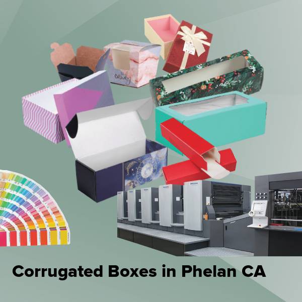 Corrugated boxes in phelan ca