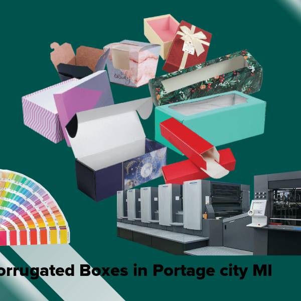 Corrugated boxes in portage city mi