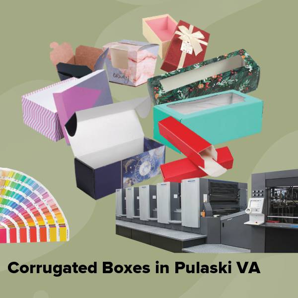 Corrugated boxes in pulaski va