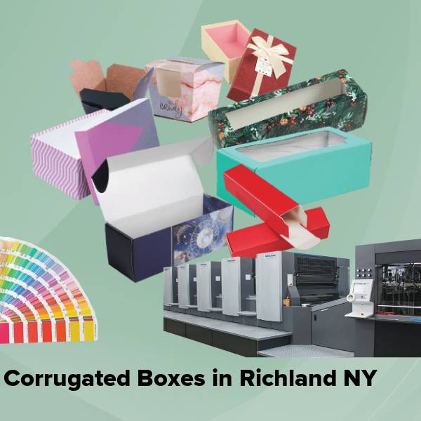 Corrugated boxes in richland ny