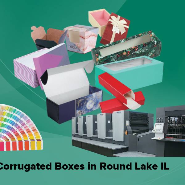Corrugated boxes in round lake il