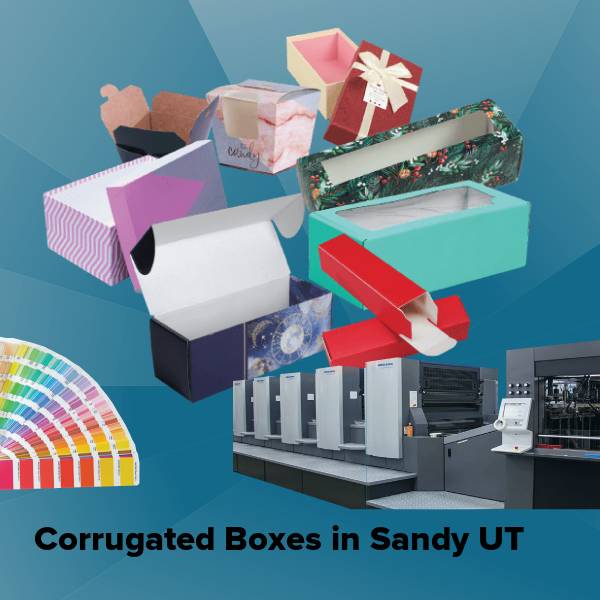 Corrugated boxes in sandy ut