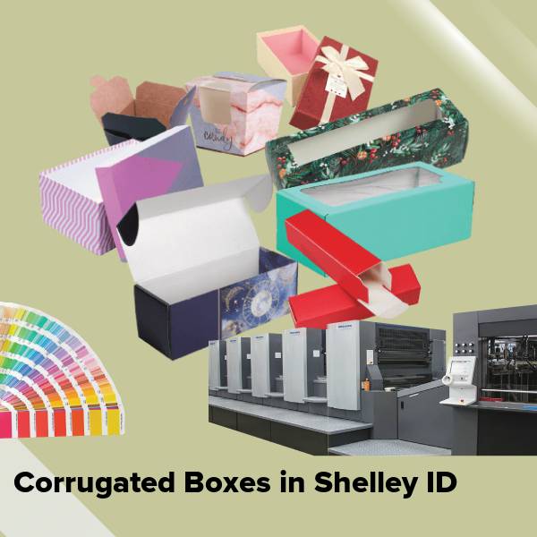 Corrugated boxes in shelley id