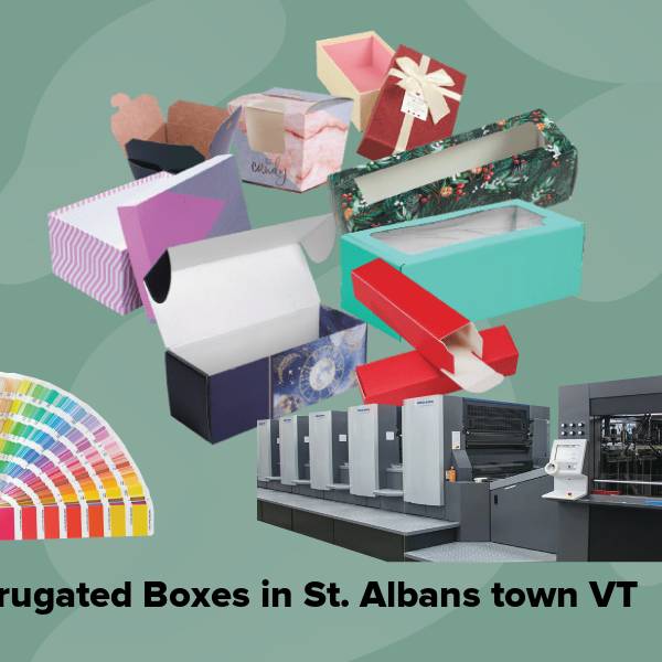 Corrugated boxes in st. albans town vt