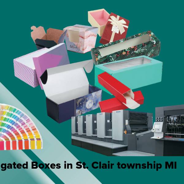 Corrugated boxes in st. clair township mi