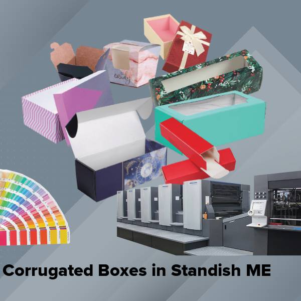 Corrugated boxes in standish me