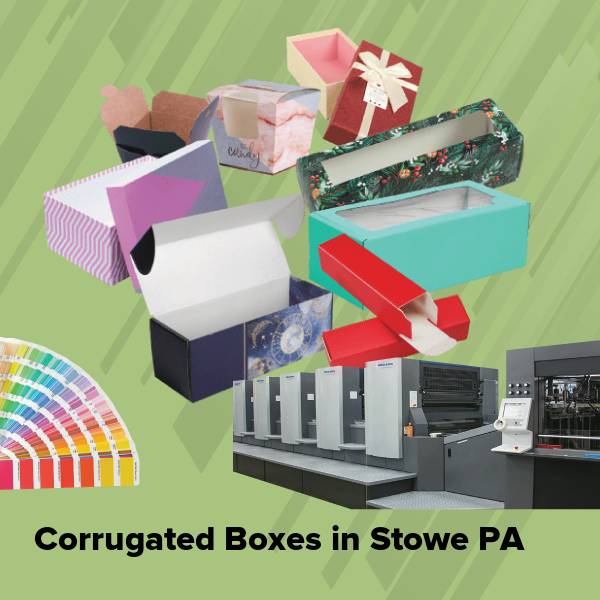 Corrugated boxes in stowe pa