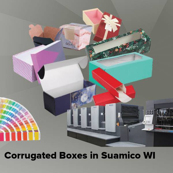 Corrugated boxes in suamico wi