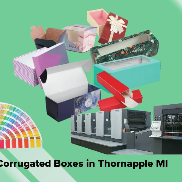 Corrugated boxes in thornapple mi